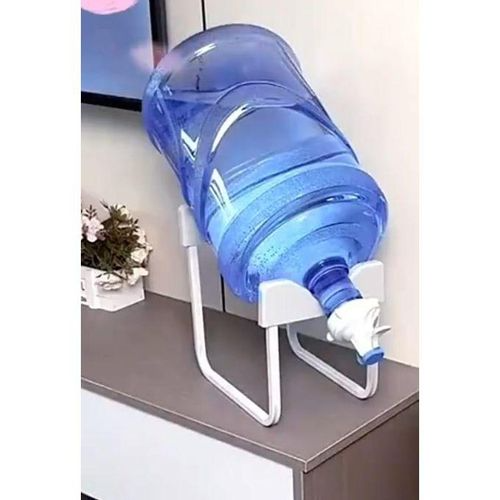 Universal Water Bottle Holder with Dispenser – Fits 5L to 20L Bottles, Compact Countertop Stand for Easy Water Access