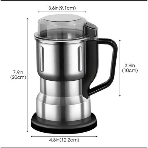 400W Electric Coffee Grinder Machine Spice Herbs Nuts Grains