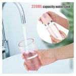 Portable Oral Irrigator Water Flosser – USB Rechargeable, Single Nozzle, Cordless & Wireless Jet for Teeth Whitening and Mouth Wash