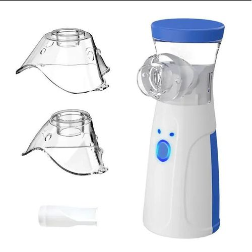 Portable Handheld Mesh Nebulizer for Kids & Adults – Mini Silent Breathing Machine