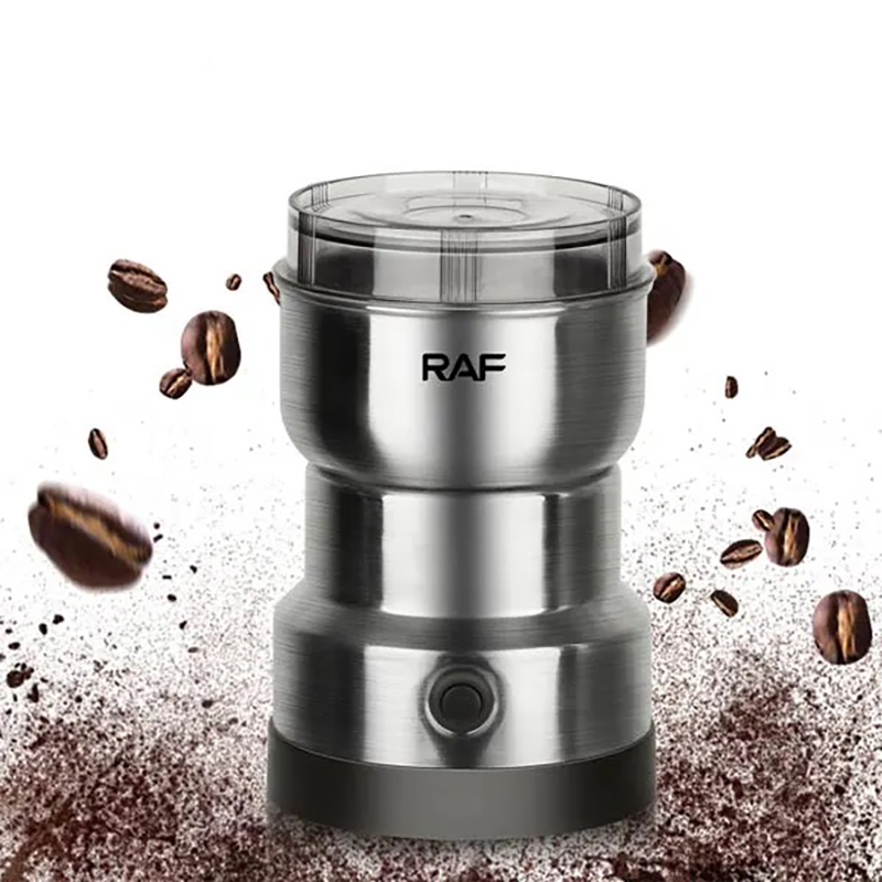 RAF 2 in 1 Stainless Steel Electric Washer Portable Automatic Juice Blender Coffee Grinder Spice Grinder