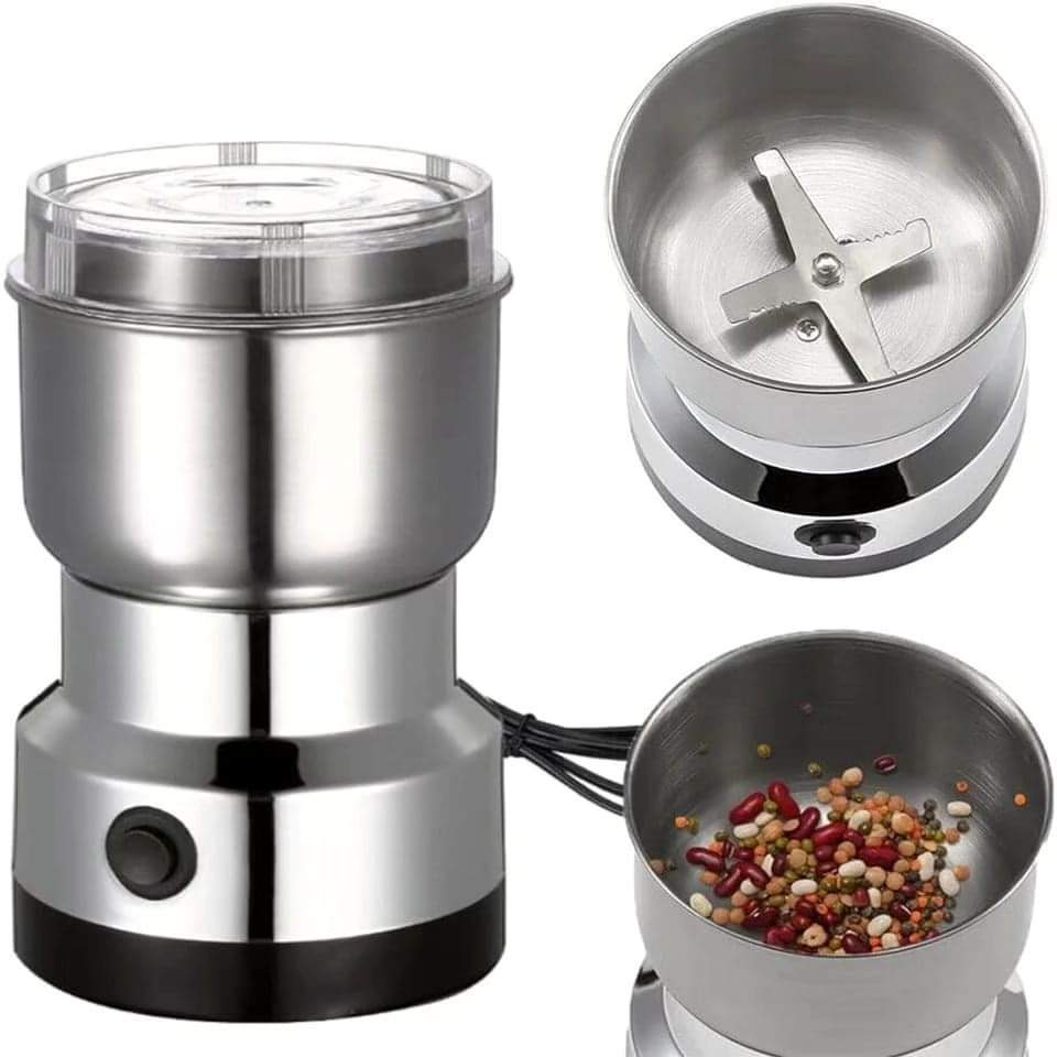 Stainless Electric Coffee and Spices Grinder