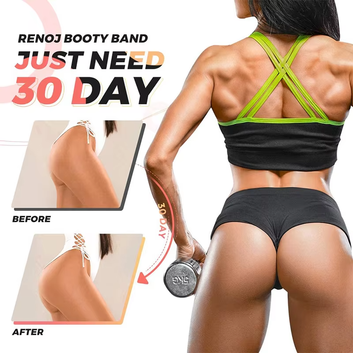 Resistance Bands Thick Booty Hip Exercise Bands Set - 3pcs