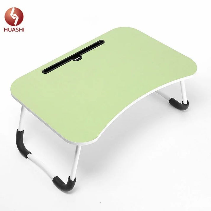 Foldable Portable Computer Laptop Stand Desk Work Study Table Bed Serving Breakfast Table