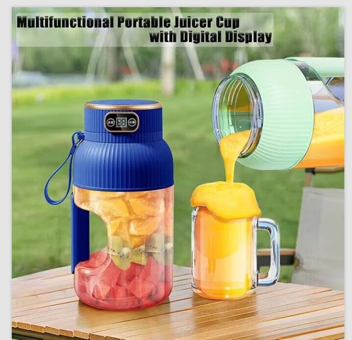 Portable USB Mini Blender – Fresh Juice & Smoothies Anywhere