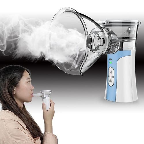 Portable Handheld Mesh Nebulizer for Kids & Adults – Mini Silent Breathing Machine