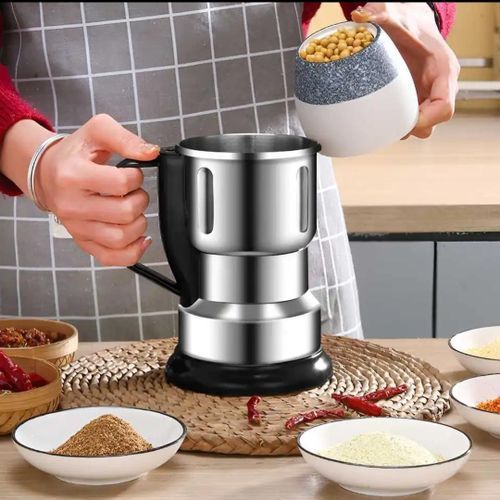 400W Electric Coffee Grinder Machine Spice Herbs Nuts Grains